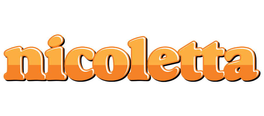 Nicoletta orange logo
