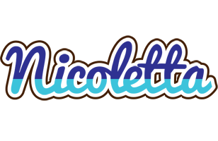 Nicoletta raining logo