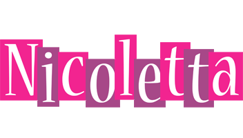 Nicoletta whine logo