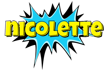 Nicolette amazing logo