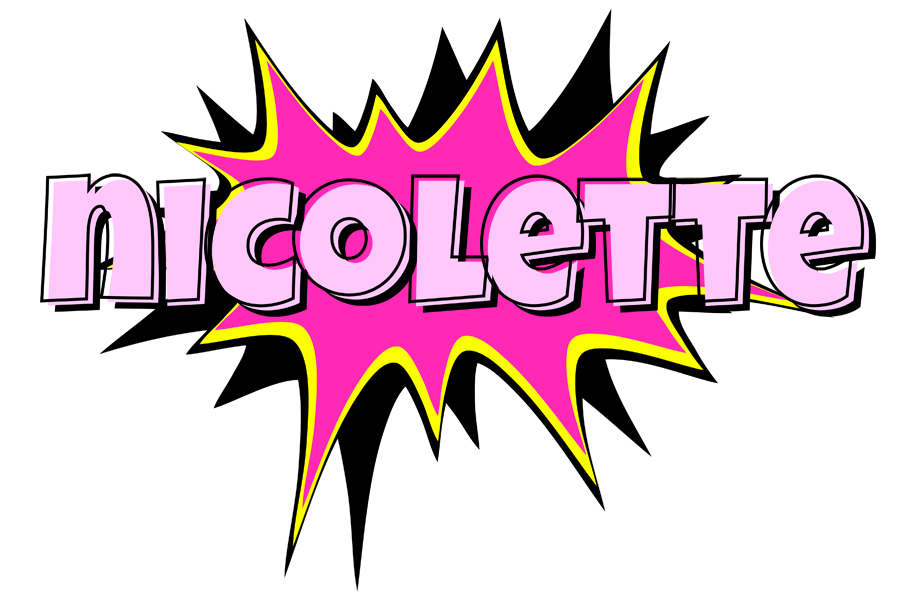 Nicolette badabing logo