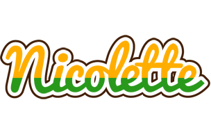 Nicolette banana logo