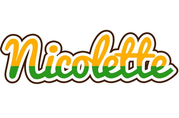 Nicolette banana logo