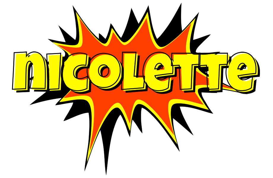 Nicolette bazinga logo