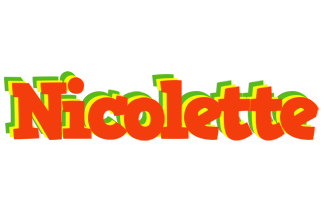 Nicolette bbq logo