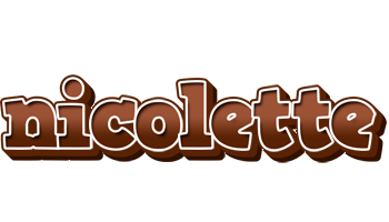 Nicolette brownie logo