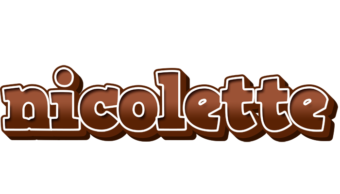 Nicolette brownie logo
