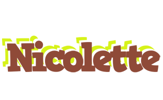 Nicolette caffeebar logo