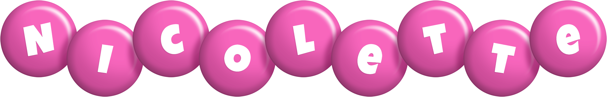Nicolette candy-pink logo