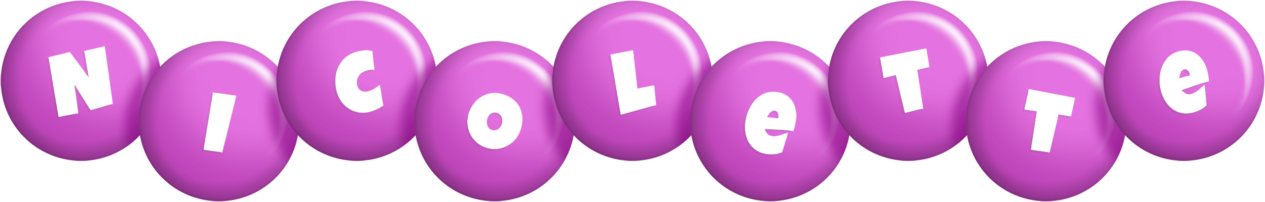 Nicolette candy-purple logo
