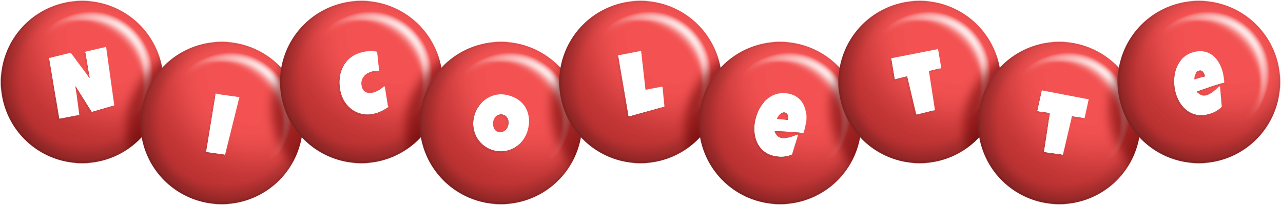 Nicolette candy-red logo