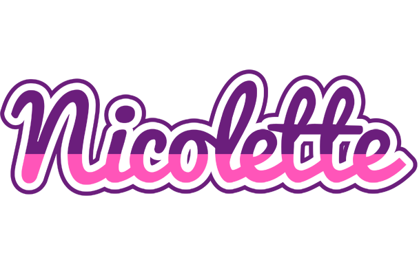Nicolette cheerful logo