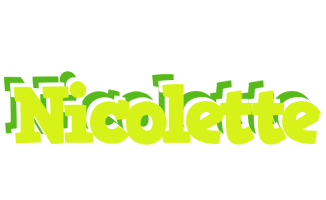 Nicolette citrus logo