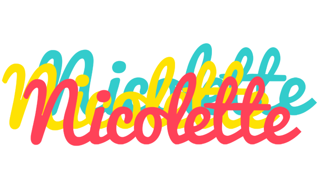 Nicolette disco logo