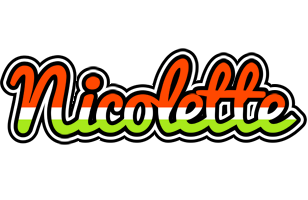 Nicolette exotic logo