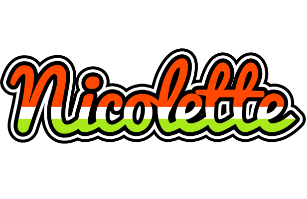 Nicolette exotic logo