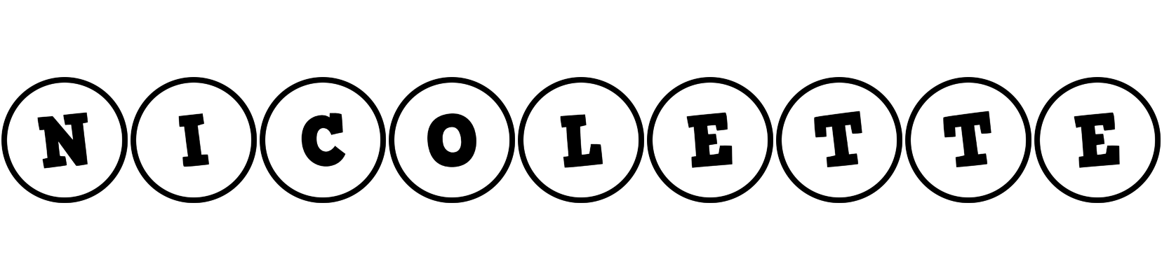 Nicolette handy logo