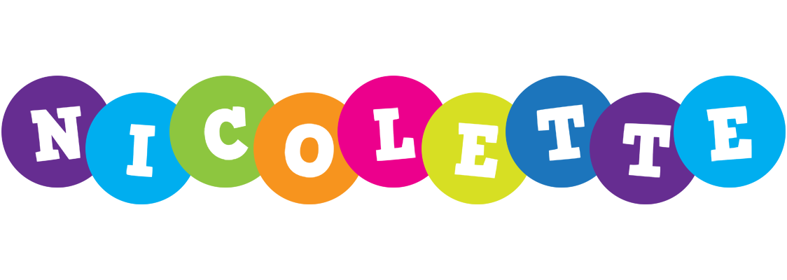 Nicolette happy logo