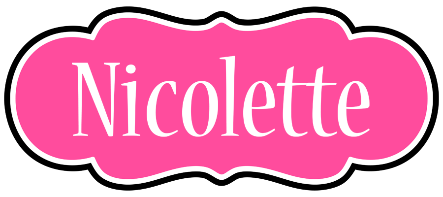 Nicolette invitation logo