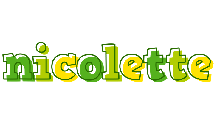Nicolette juice logo