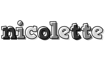 Nicolette night logo