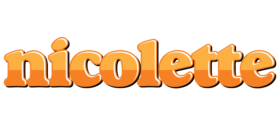 Nicolette orange logo