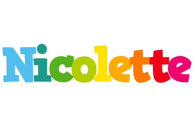 Nicolette rainbows logo