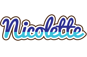 Nicolette raining logo