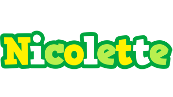 Nicolette soccer logo