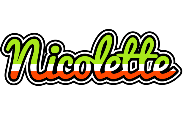 Nicolette superfun logo