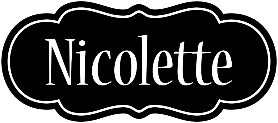 Nicolette welcome logo
