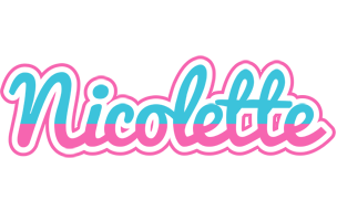 Nicolette woman logo