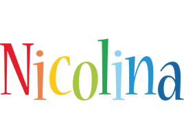 Nicolina birthday logo