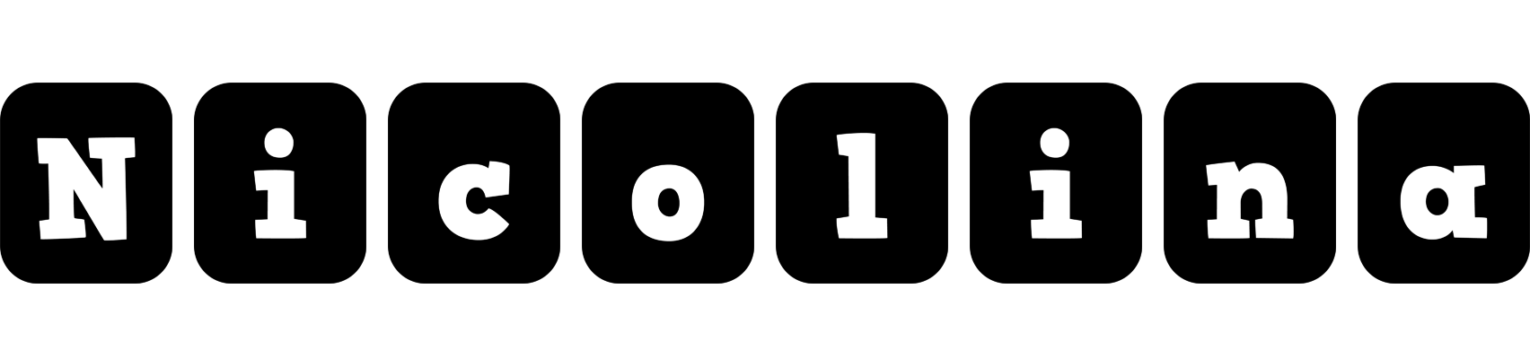 Nicolina box logo
