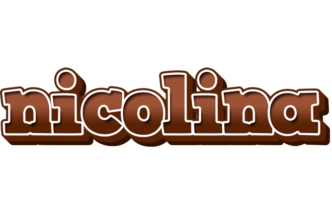 Nicolina brownie logo