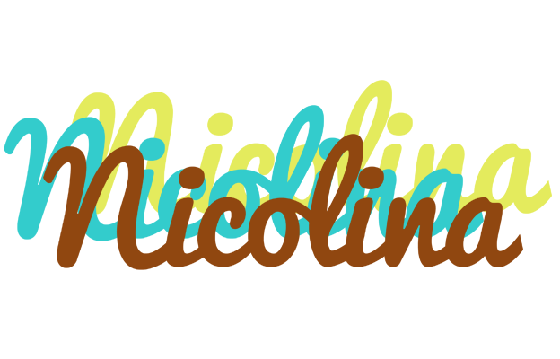 Nicolina cupcake logo