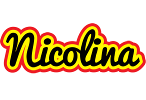 Nicolina flaming logo