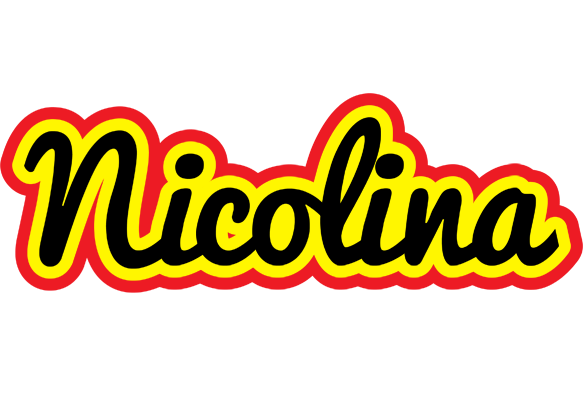 Nicolina flaming logo