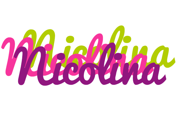 Nicolina flowers logo