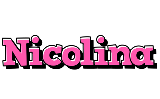 Nicolina girlish logo