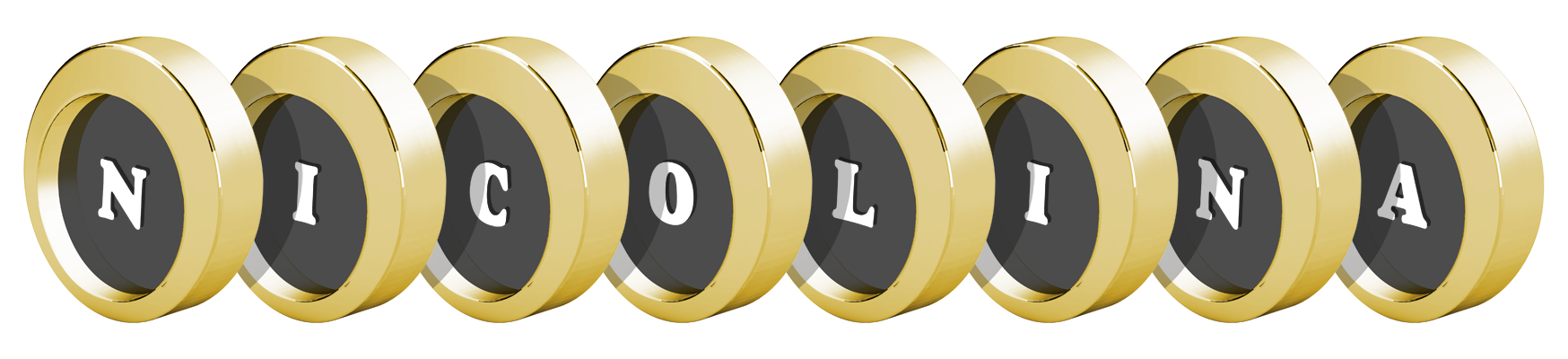 Nicolina gold logo