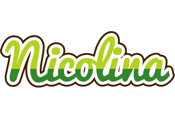 Nicolina golfing logo