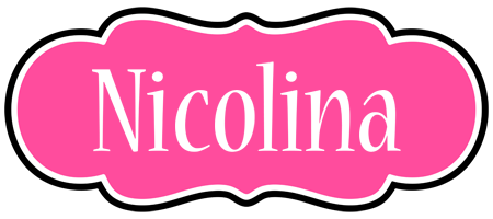 Nicolina invitation logo