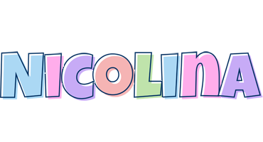 Nicolina pastel logo