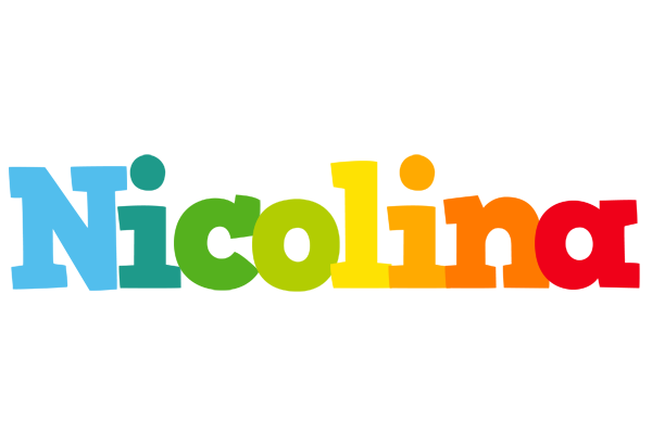 Nicolina rainbows logo