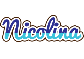 Nicolina raining logo