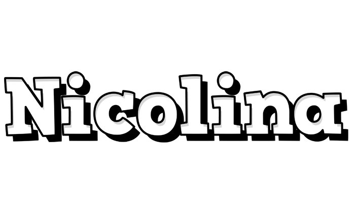 Nicolina snowing logo