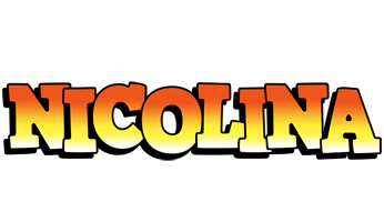 Nicolina sunset logo