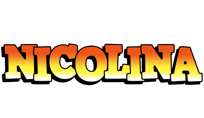 Nicolina sunset logo