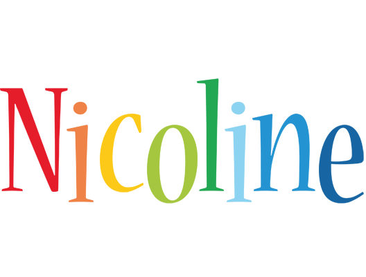 Nicoline birthday logo